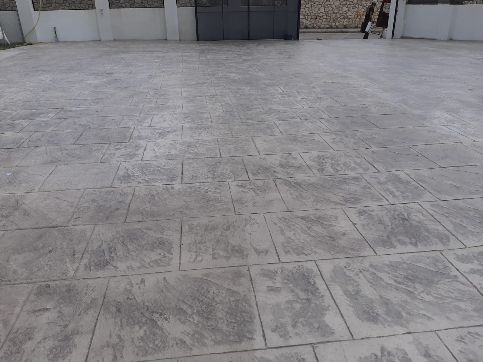 Trabajo de hormigón decorativo realizado por Hormiklass