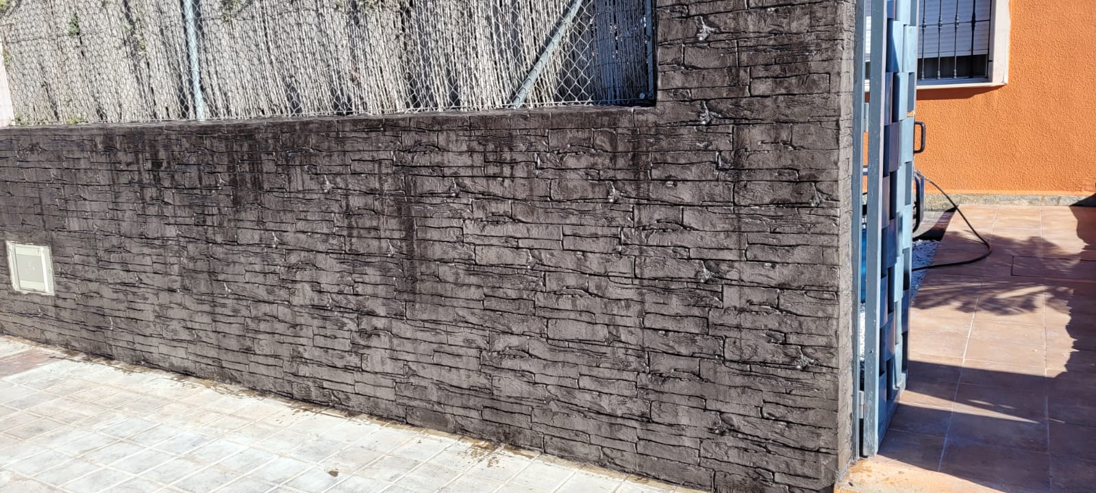 Trabajo de hormigón decorativo realizado por Hormiklass