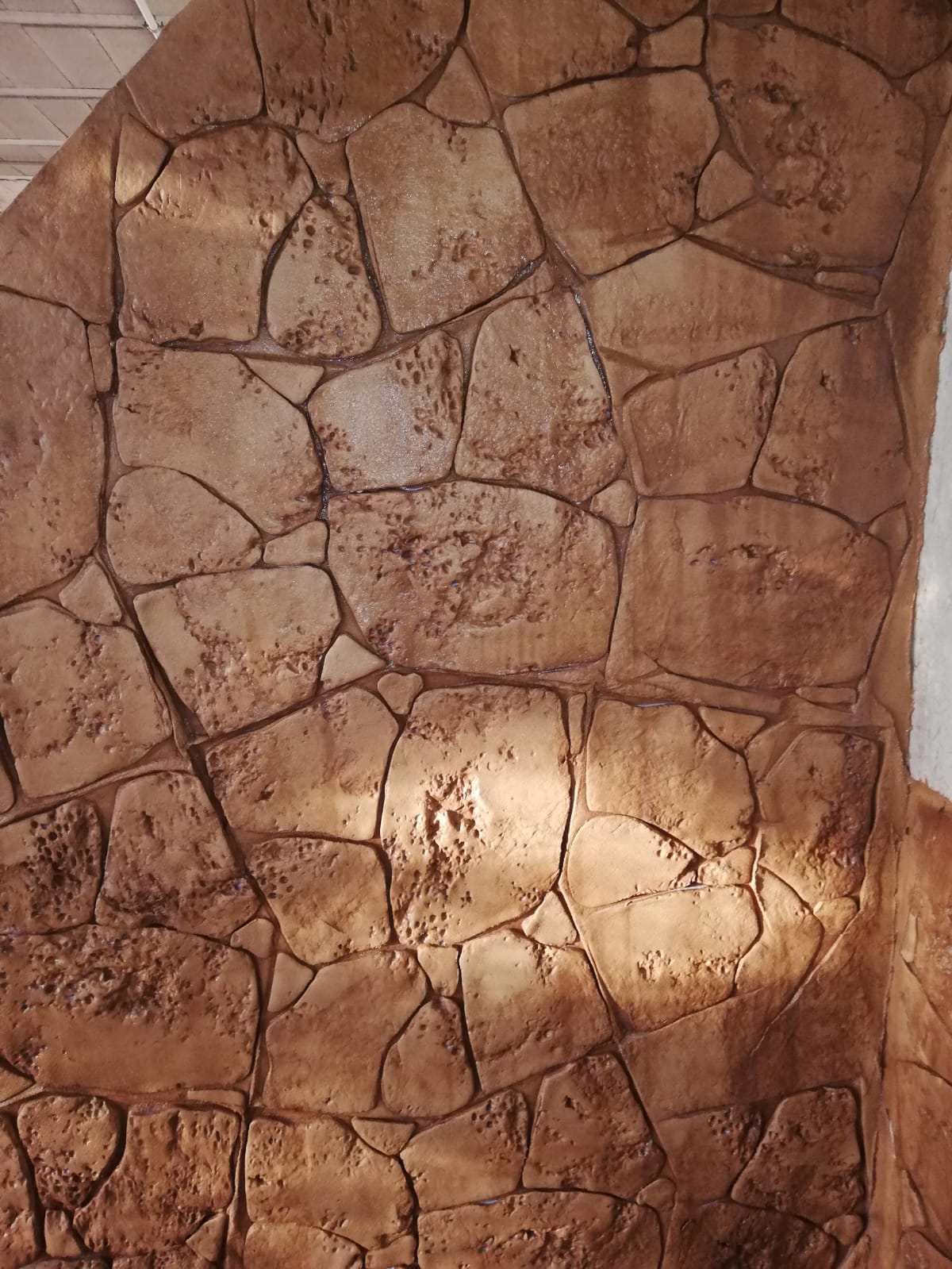 Trabajo de hormigón decorativo realizado por Hormiklass