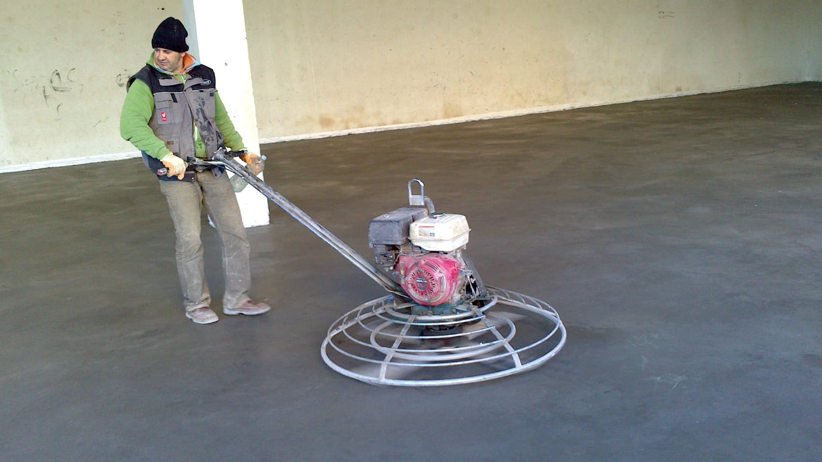 Trabajo de hormigón decorativo realizado por Hormiklass