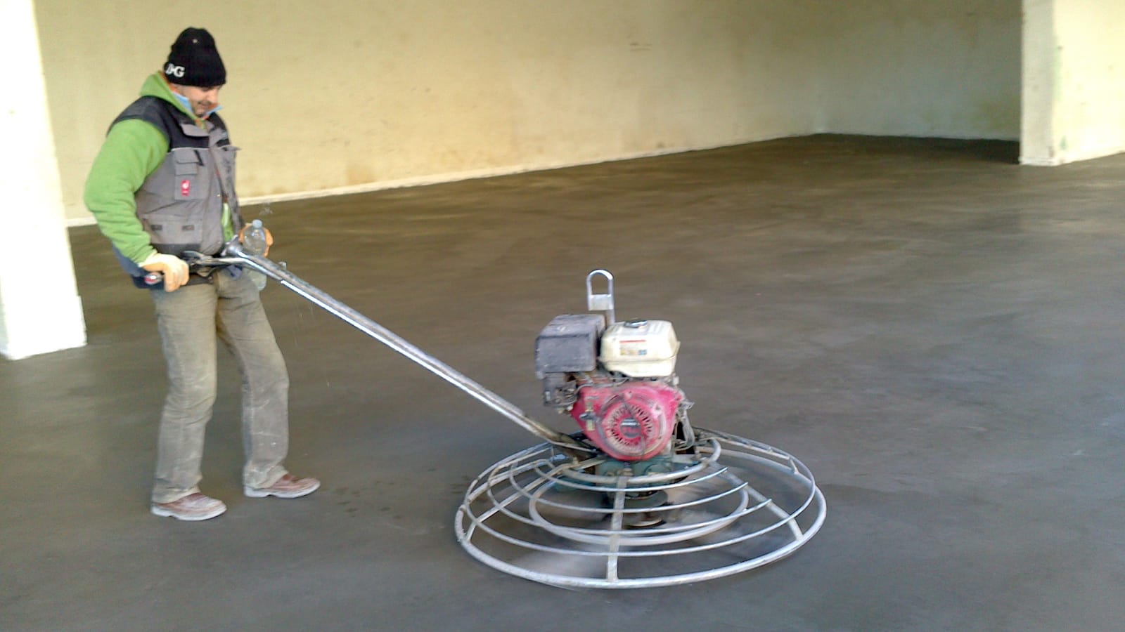 Trabajo de hormigón decorativo realizado por Hormiklass
