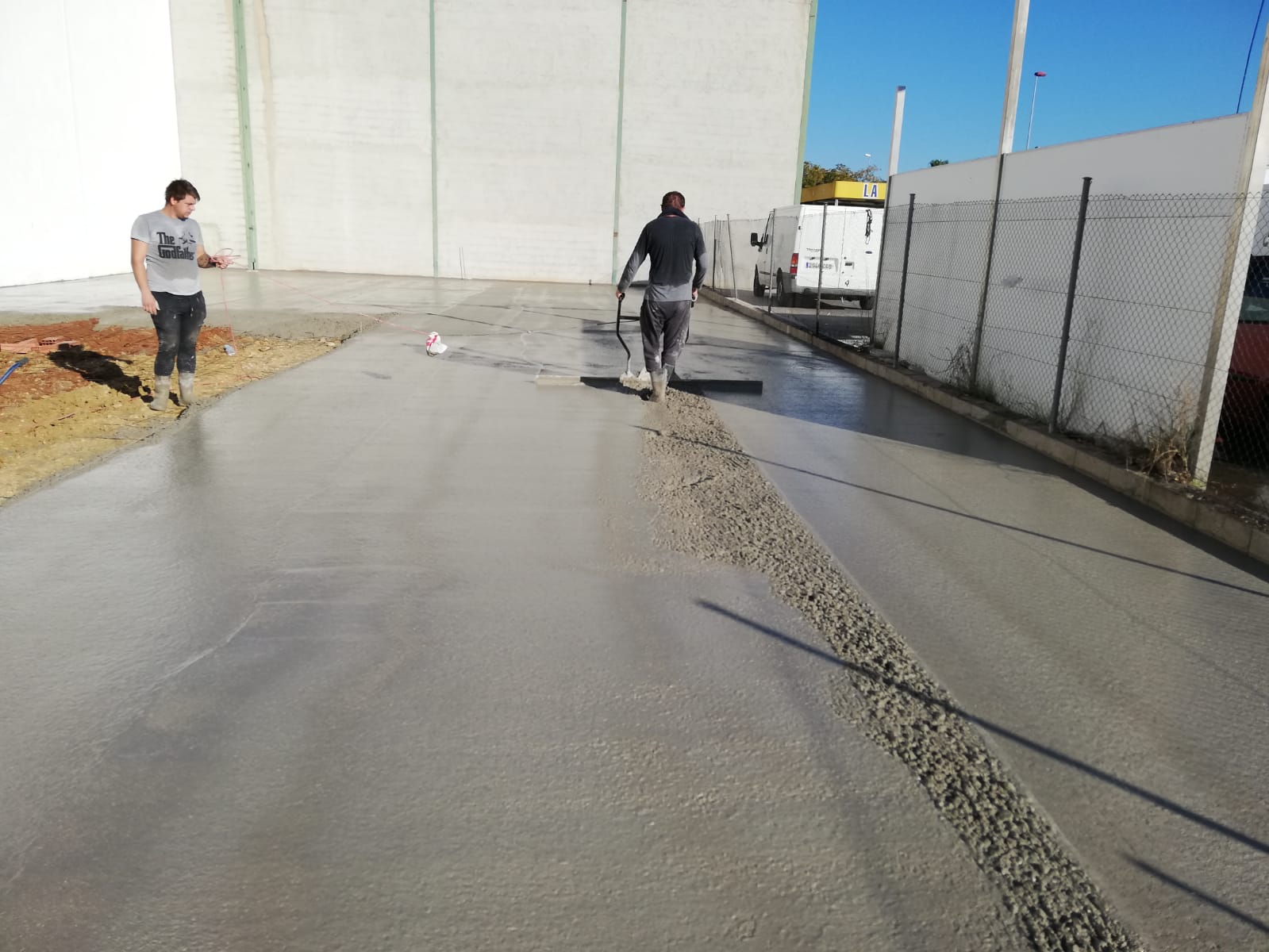 Trabajo de hormigón decorativo realizado por Hormiklass