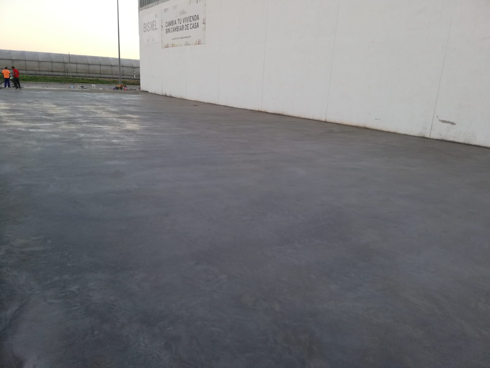 Trabajo de hormigón decorativo realizado por Hormiklass