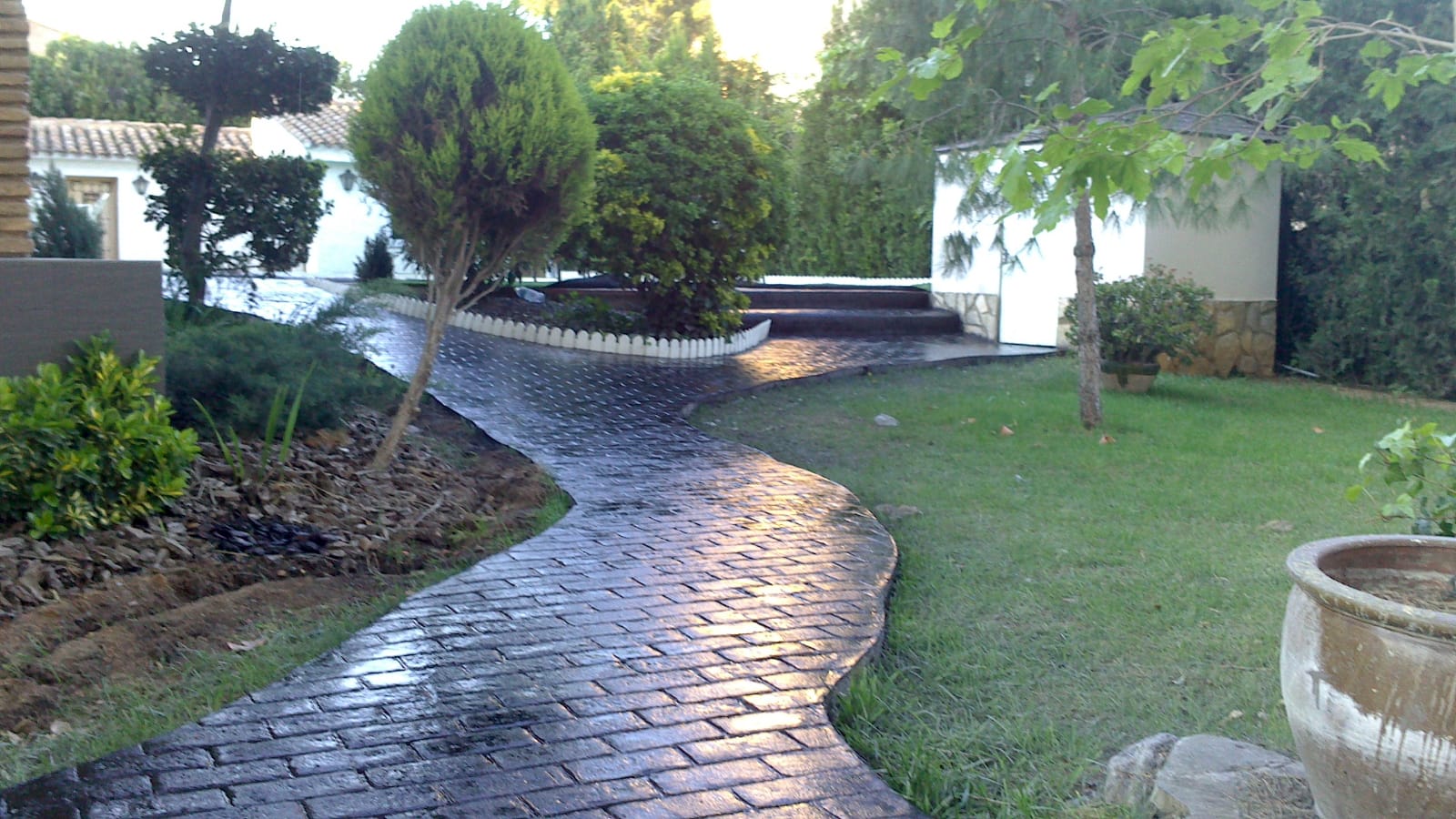 Trabajo de hormigón decorativo realizado por Hormiklass