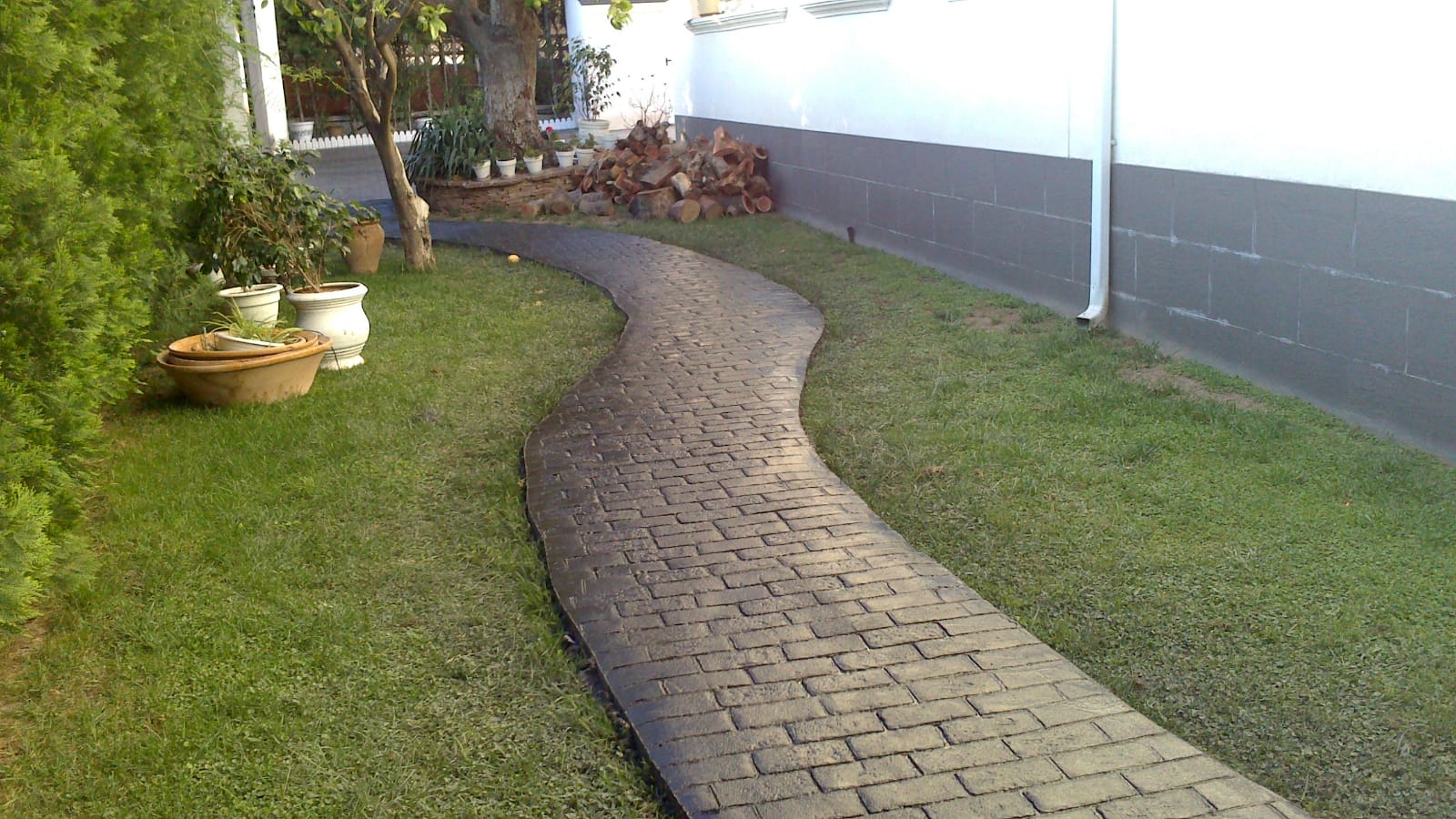 Trabajo de hormigón decorativo realizado por Hormiklass