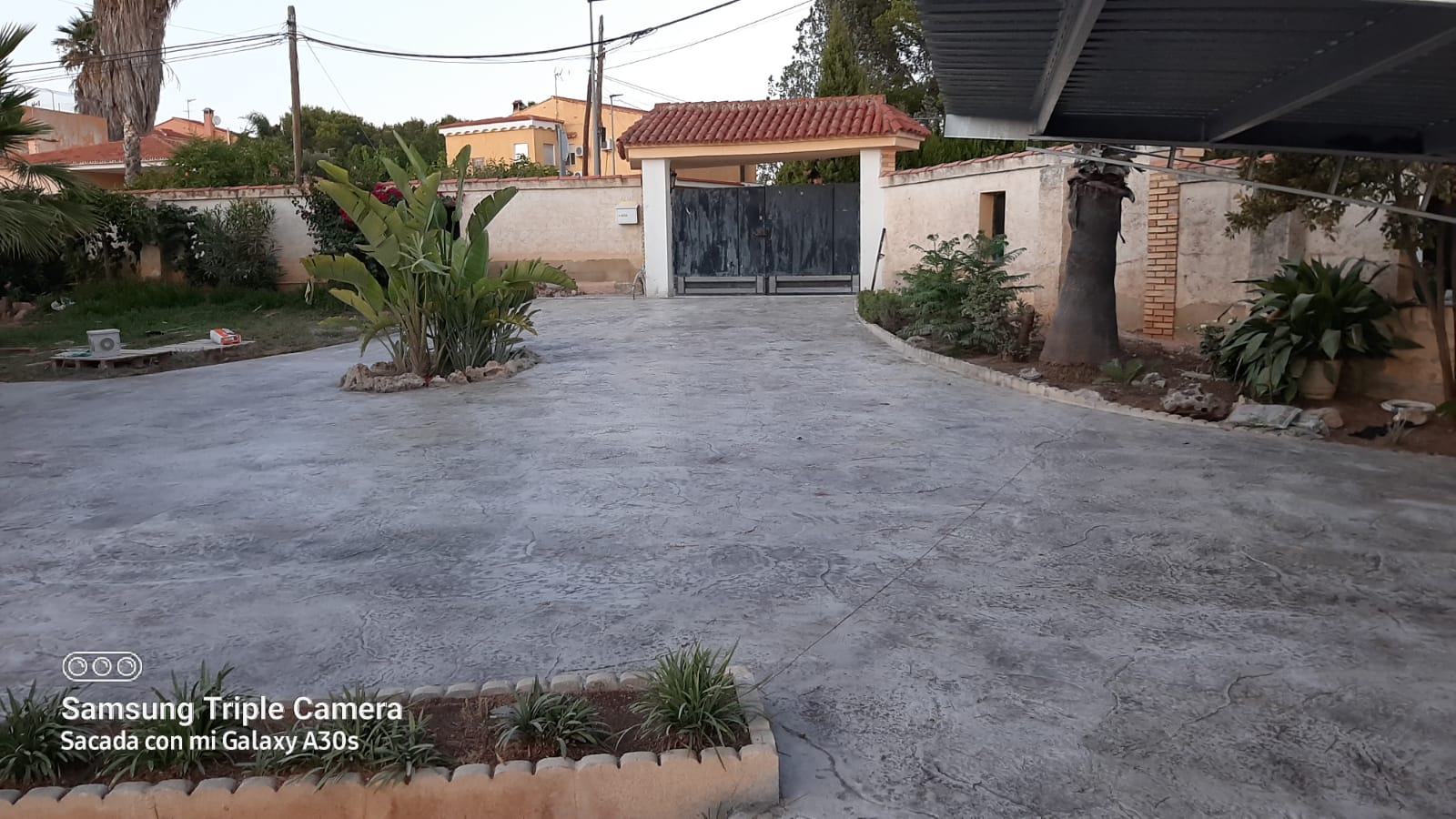 Trabajo de hormigón decorativo realizado por Hormiklass