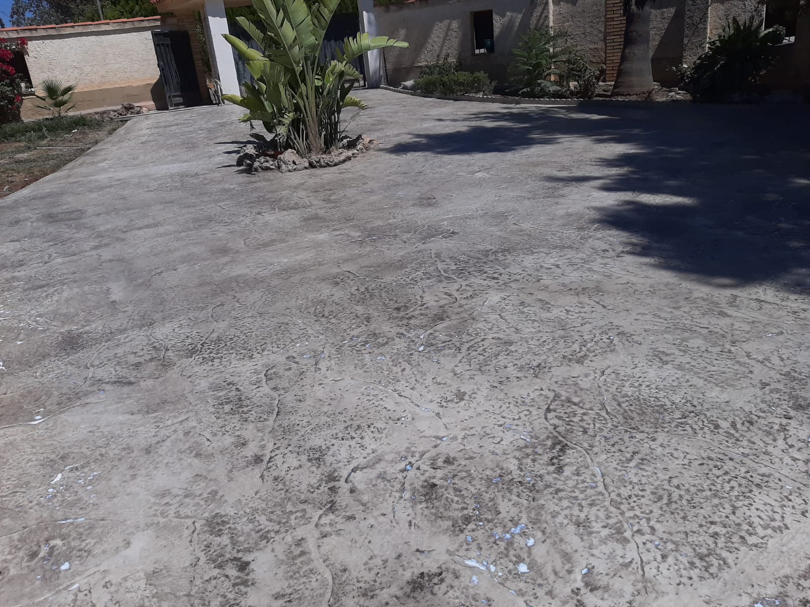 Trabajo de hormigón decorativo realizado por Hormiklass
