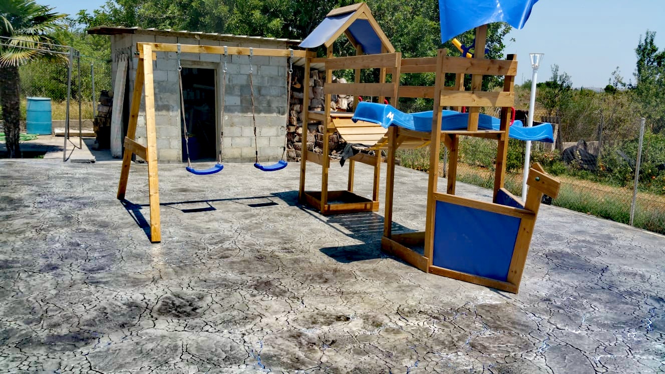 Trabajo de hormigón decorativo realizado por Hormiklass