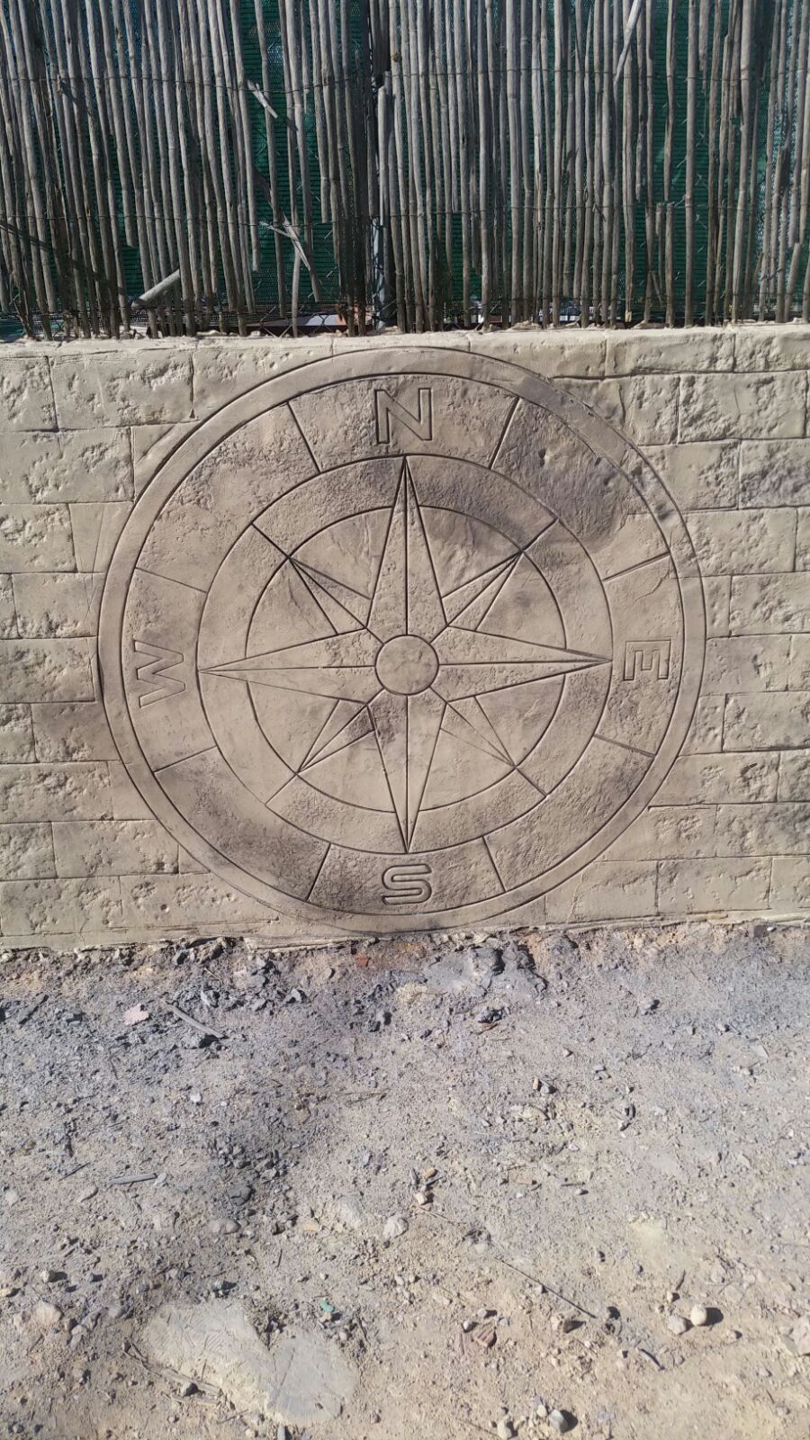 Trabajo de hormigón decorativo realizado por Hormiklass