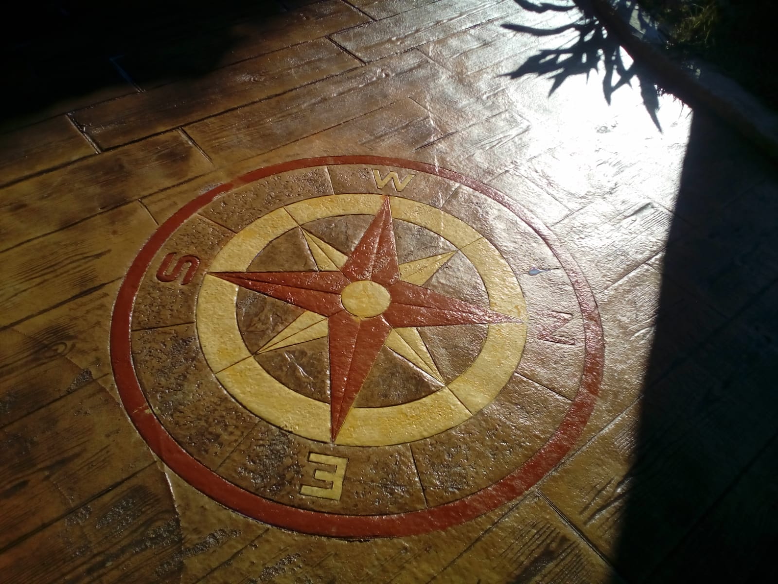 Trabajo de hormigón decorativo realizado por Hormiklass