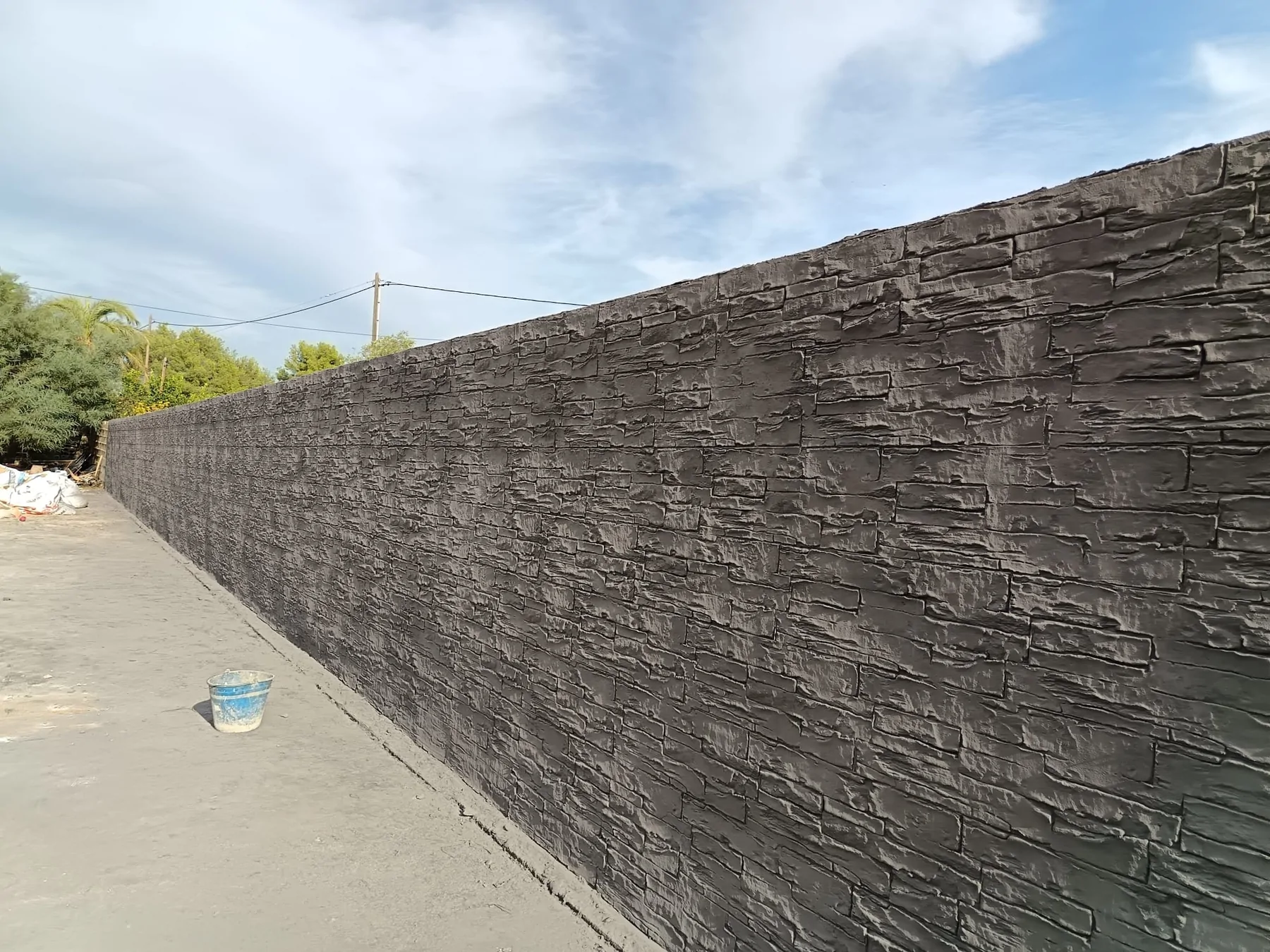 Trabajo de hormigón decorativo realizado por Hormiklass