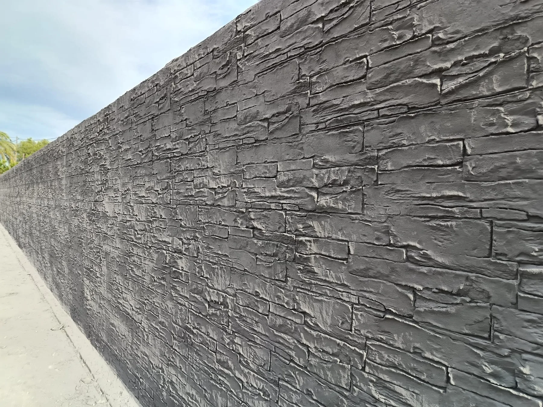 Trabajo de hormigón decorativo realizado por Hormiklass